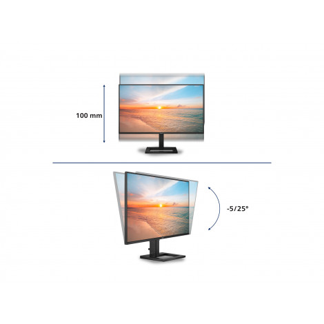 Philips | 27E1N1600AE/00 | 27 " | IPS | 16:9 | 100 Hz | 4 ms | 2560 x 1440 pixels | 350 cd/m | HDMI ports quantity 1 | Warranty 