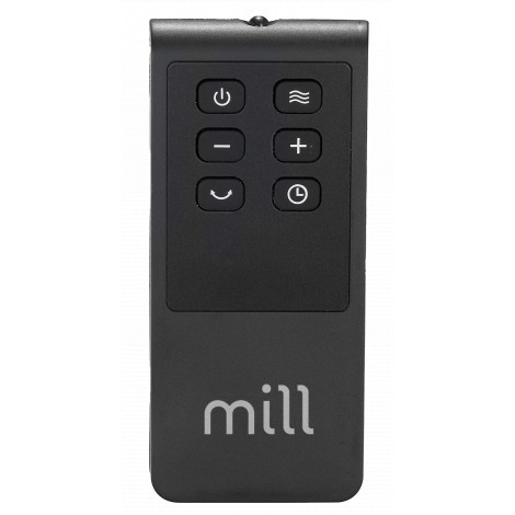 Mill FH1500BLACK | Ceramic fan heater | 1500 W | Suitable for rooms up to 22 m | Black