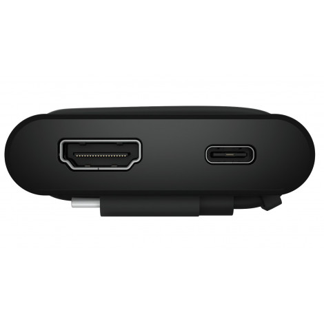 Dell | Pro 4-in-1 USB-C Travel Hub - DA225 | 470-BFBN | HDMI ports quantity 1