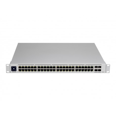 Ubiquiti | UniFi Switch | USW-PRO-48-POE | Managed L3 | Rackmountable | Gigabit Ethernet (copper) ports quantity 48 | SFP+ ports