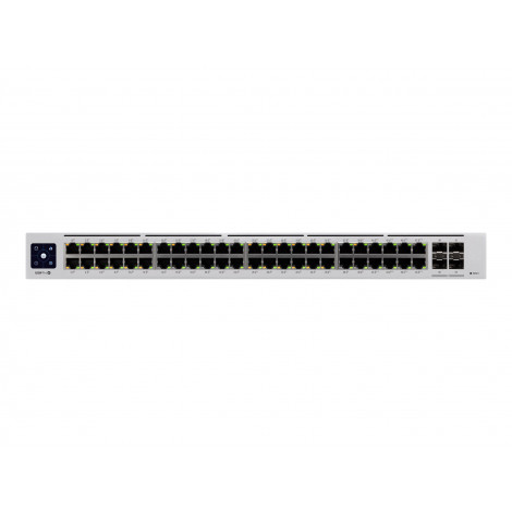 Ubiquiti | UniFi Switch | USW-PRO-48-POE | Managed L3 | Rackmountable | Gigabit Ethernet (copper) ports quantity 48 | SFP+ ports
