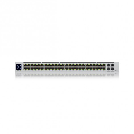 Ubiquiti | UniFi Switch | USW-PRO-48-POE | Managed L3 | Rackmountable | Gigabit Ethernet (copper) ports quantity 48 | SFP+ ports