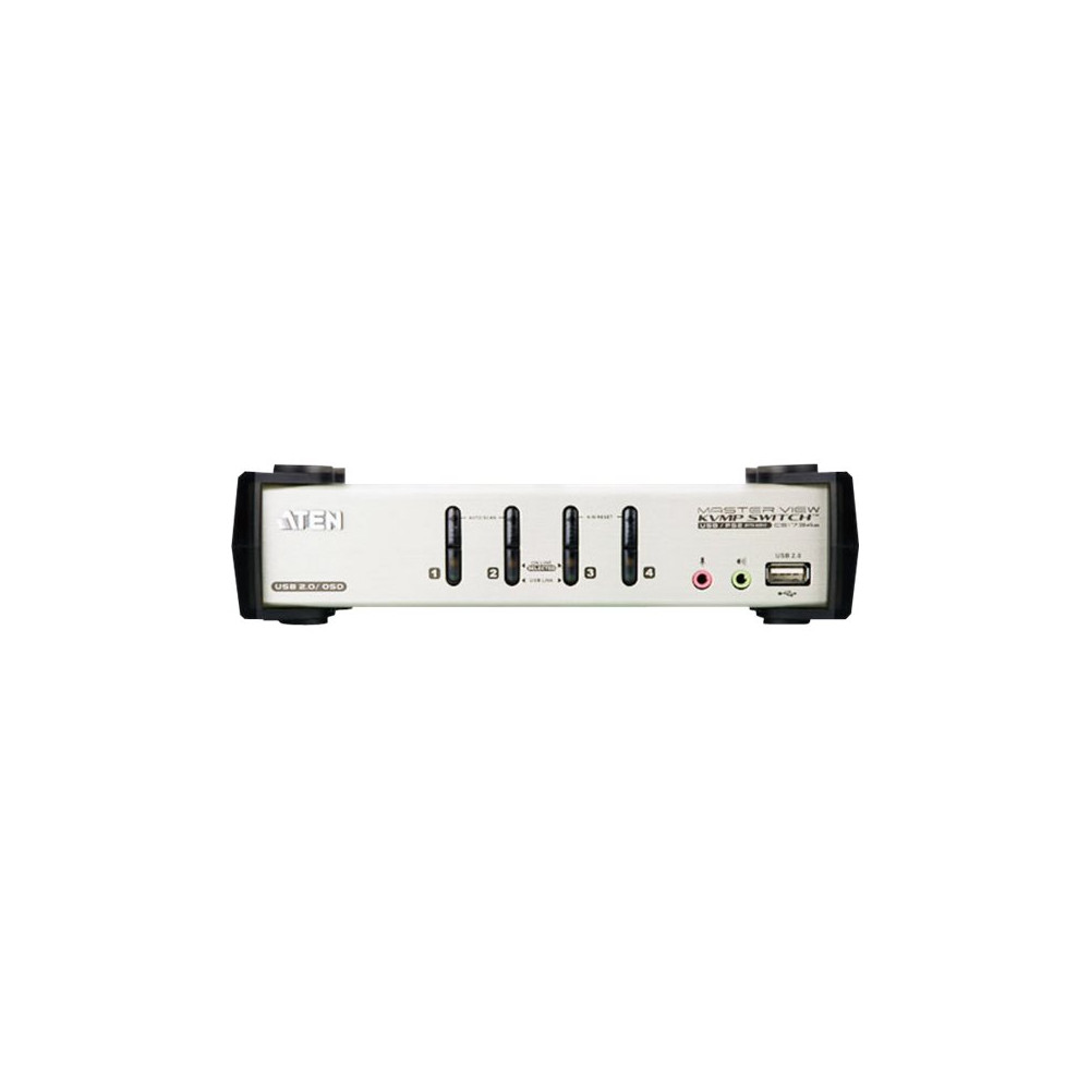 ATEN CS1734B - KVM / audio / USB switch - 4 ports
