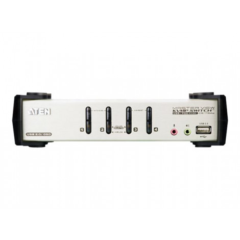 ATEN CS1734B - KVM / audio / USB switch - 4 ports