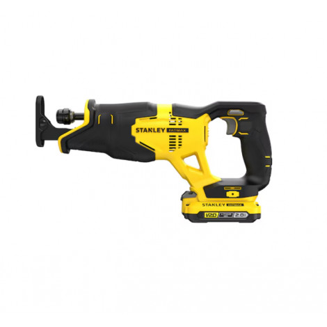 Stanley | 18V V20 Reciprocating Saw - 2 x 2.0Ah Kitbox | SFMCS300D2K-QW | 18 V