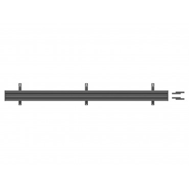 EDBAK Menu Board Mount VWMB2200 | Maximum weight (capacity) 200 kg | Black