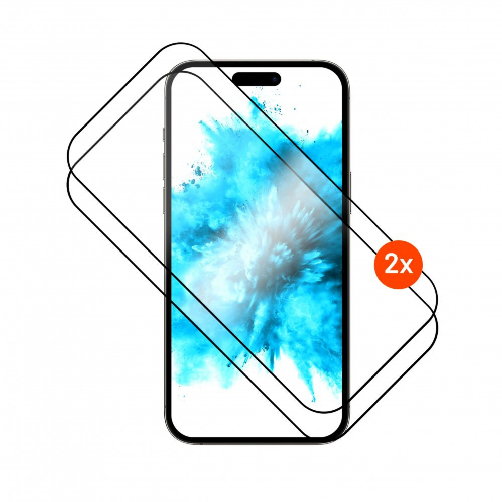 Fixed Screen protector | Apple | iPhone 17 Pro Max | Glass | Black