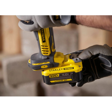 BLACK & DECKER 18V V20 125mm Brushless Angle Grinder | SFMCG700B-XJ | 18 V | Lithium-ion technology