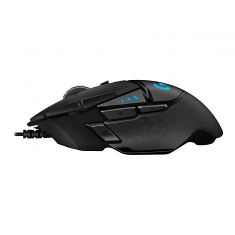 Logitech G502 Hero Wired Gaming Mouse, Black