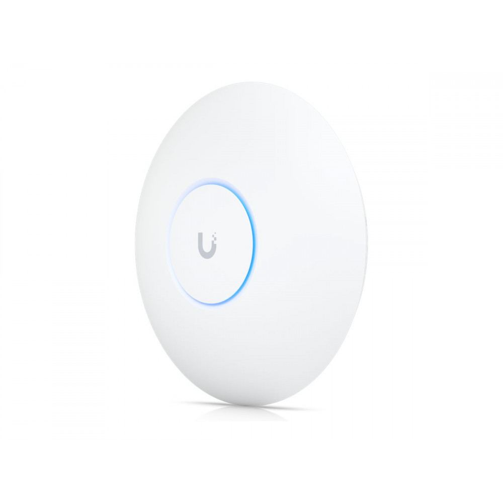 Ubiquiti U7 Ceiling-mount WiFi 7 AP with 6 GHz support, 2.5 GbE uplink, 9.3 Gbps over-the-air speed, and 300+ client capacity, 5