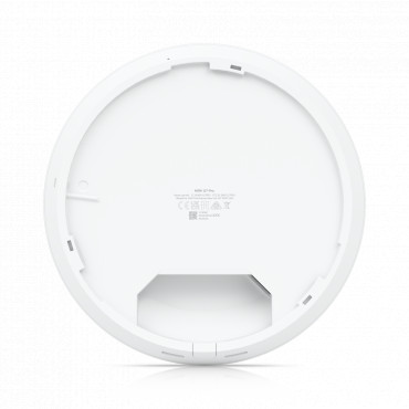Ubiquiti U7 Ceiling-mount WiFi 7 AP with 6 GHz support, 2.5 GbE uplink, 9.3 Gbps over-the-air speed, and 300+ client capacity, 5