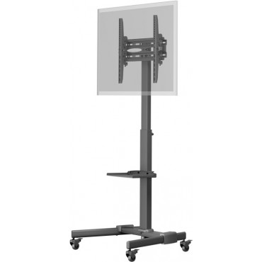 Goobay 59507 TV Presentation Stand Basic (Size L), Black