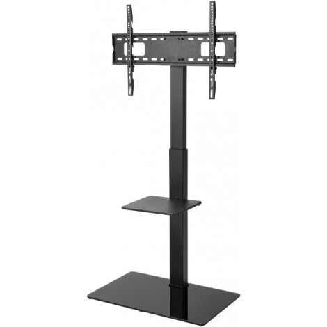Goobay 58526 TV Floor Stand Basic (Size L), Black