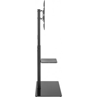 Goobay 58526 TV Floor Stand Basic (Size L), Black