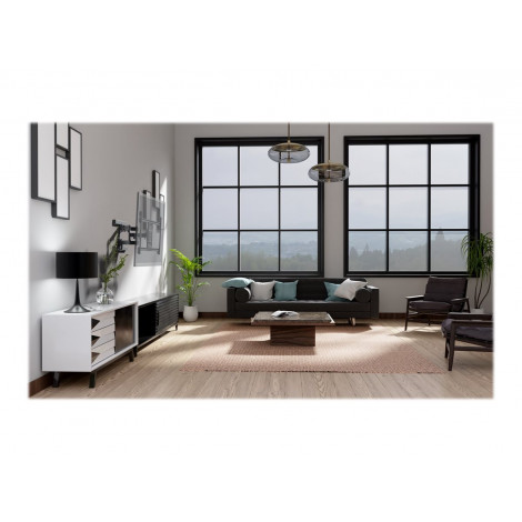 Goobay TV wall mount Pro FULLMOTION (XL), Black | Goobay