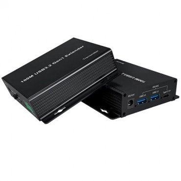 USB3.2 Gen1 ilgintuvas (extender) iki 100m, 2xUSB-A, 2xUSB-C
