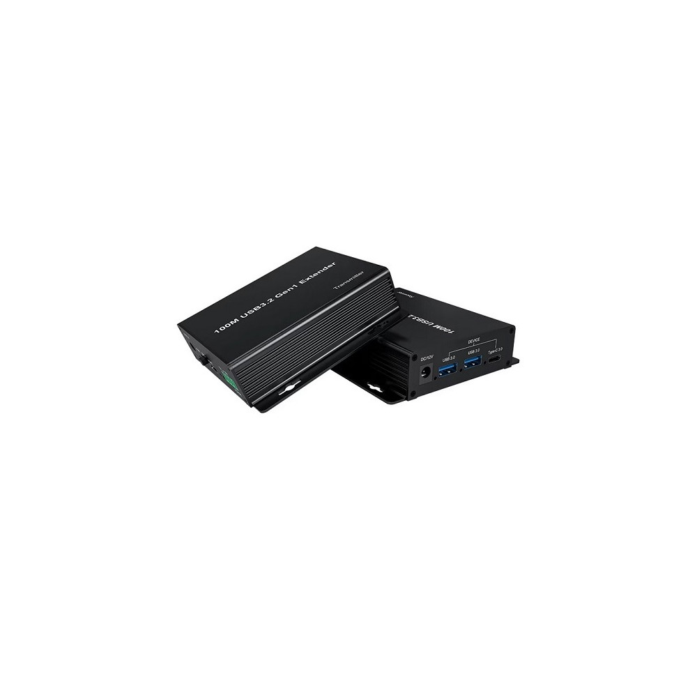 USB3.2 Gen1 ilgintuvas (extender) iki 100m, 2xUSB-A, 2xUSB-C
