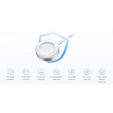 Huawei Watch Wireless SuperCharge Dock (2nd Generation), Silver, Baize-CW05P | Huawei