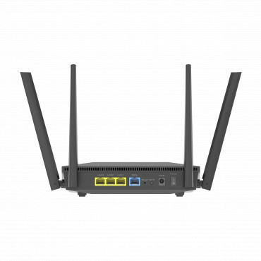 Asus RT-AX52 Pro AX3000 AiMesh wireless router | 802.11ax | 574/2402 Mbit/s | Ethernet LAN (RJ-45) ports 3 | Mesh Support Yes | 