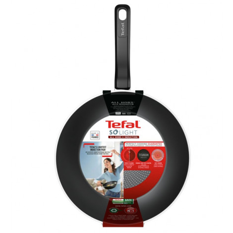 Tefal H0560742 So Light Induction 28cm Wok Pan | TEFAL