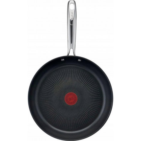 TEFAL Pan | G7320434 Duetto+ | Frying | Diameter 24 cm | Suitable for induction hob | Fixed handle | Black/Silver