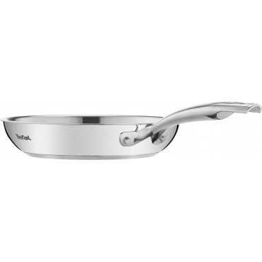 TEFAL Pan | G7320434 Duetto+ | Frying | Diameter 24 cm | Suitable for induction hob | Fixed handle | Black/Silver