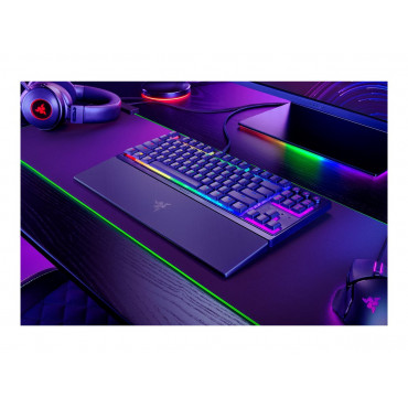 Razer | Ornata V3 Tenkeyless | Mechanical Gaming keyboard | Wired | RGB LED light | US | Black
