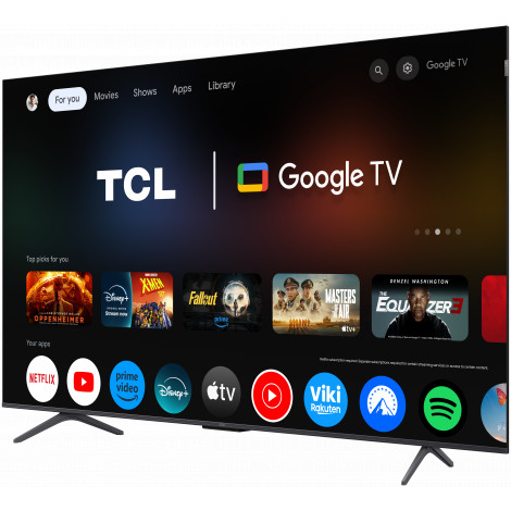 TCL 55T8C 55" (139 cm) 4K QLED TV comes with Google TV | TCL