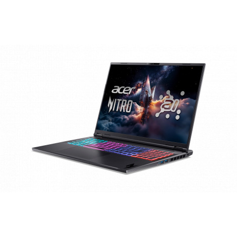 Acer | Nitro 18 AI AN18-61-R25V | Obsidian Black | 18 " | IPS | WQXGA | 2560 x 1600 pixels | AMD Ryzen AI 7 | 350 | 16 GB | DDR5