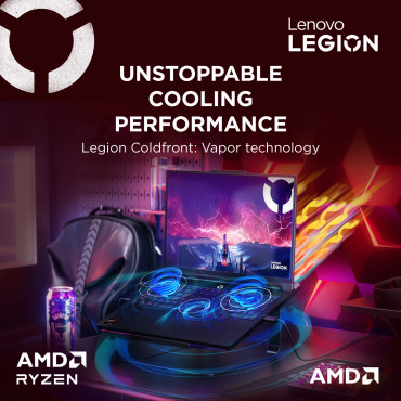 Lenovo Legion Pro 7 16AFR10H | Eclipse Black | 16 " | OLED | WQXGA | 2560 x 1600 pixels | Glossy | AMD Ryzen 9 | 9955HX | 32 GB 