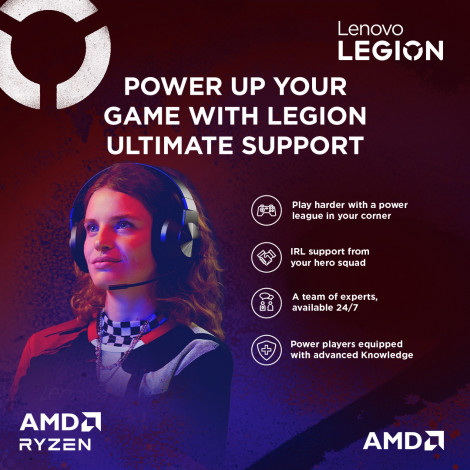 Lenovo Legion Pro 7 16AFR10H | Eclipse Black | 16 " | OLED | WQXGA | 2560 x 1600 pixels | Glossy | AMD Ryzen 9 | 9955HX | 32 GB 