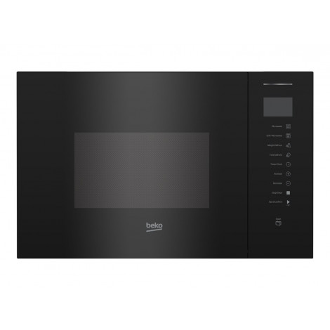 Beko BMGB25353B Microwave oven with Grill, Built-in, Capacity 25 L, Microwave Power 900 W, Touch display, Black | BEKO