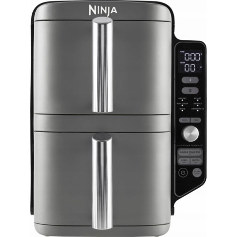 NINJA Double Stack XL Air Fryer | SL400EU | Power 2470 W | Capacity 9.5 L | Black/Grey