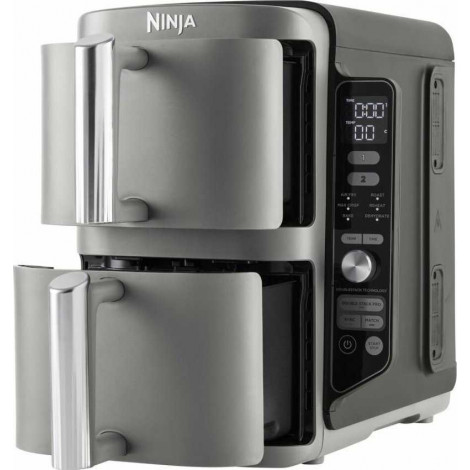 NINJA Double Stack XL Air Fryer | SL400EU | Power 2470 W | Capacity 9.5 L | Black/Grey