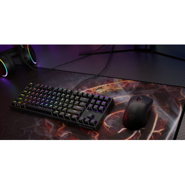 Genesis ZIRCON 500 G2 | Wireless/Wired | Gaming Mouse | 2.4 GHz, Bluetooth, USB | Black