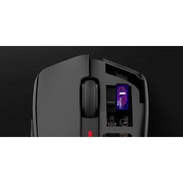 Genesis ZIRCON 500 G2 | Wireless/Wired | Gaming Mouse | 2.4 GHz, Bluetooth, USB | Black