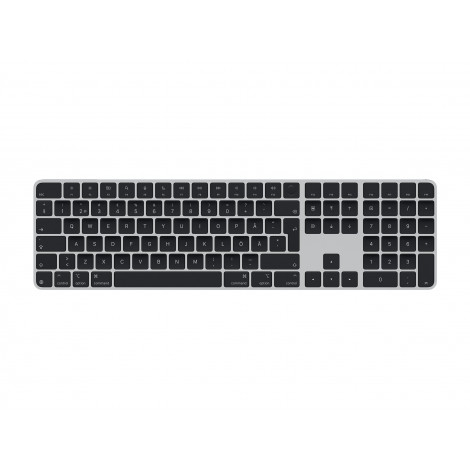 Apple Magic Keyboard with Touch ID and Numeric Keypad | MXK83S/A | Standard | Wireless | Swedish | Bluetooth