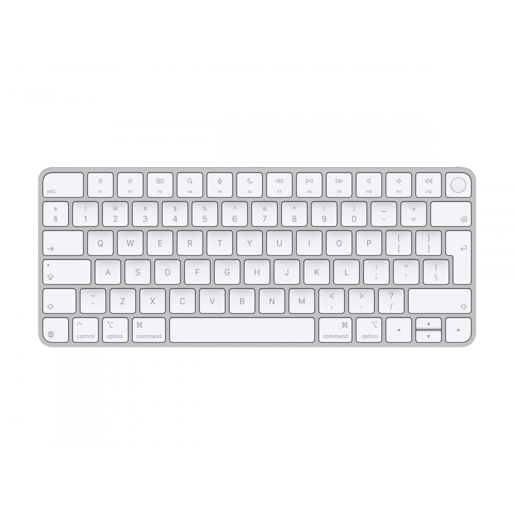 Apple Magic Keyboard with Touch ID for Mac models | MXCK3Z/A | Compact Keyboard | Wireless | EN | Bluetooth | White