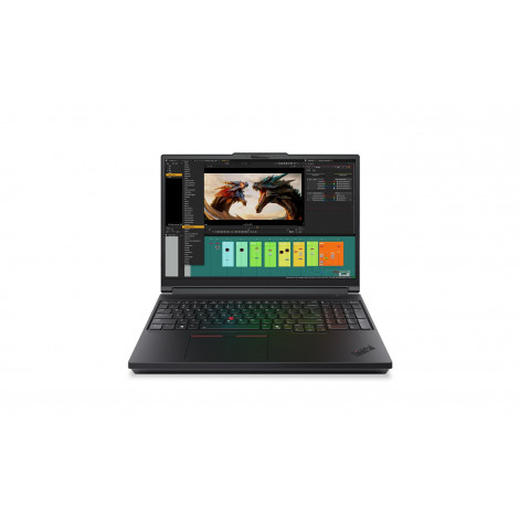 Lenovo ThinkPad P16 G3 | Black | 16 " | IPS | WUXGA | 1920 x 1200 pixels | Anti-glare | Intel Core Ultra 7 | 265HX | 64 (2x32) G