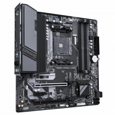 Gigabyte B550M GAMING X WIFI6 | Processor family AMD | Processor socket AM4 | DDR4 DIMM | Supported hard disk drive interfaces S
