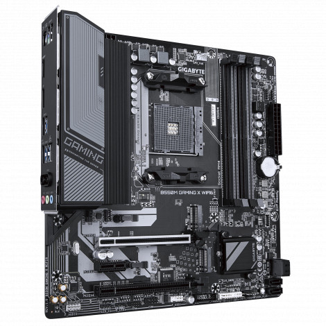 Gigabyte B550M GAMING X WIFI6 | Processor family AMD | Processor socket AM4 | DDR4 DIMM | Supported hard disk drive interfaces S