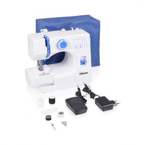 Tristar | Sewing machine | SM-6003 | Number of stitches 14 | Number of buttonholes 1 | White/Blue