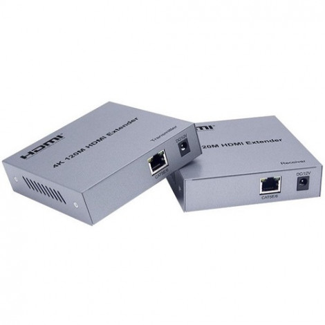 HDMI praplėtėjas (extender) POC iki 120m, 4K