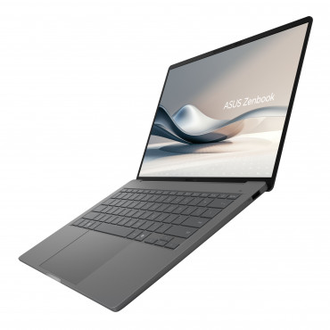 Asus | Zenbook | 14 UX3407RA-QD010W | Iceland Gray | 14 " | OLED | WUXGA | 1920 x 1200 pixels | Glossy | Snapdragon X Elite | X1