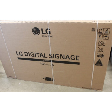 SALE OUT. LG 75UH5N-M 75 ADS/3840 x 2160/500cd/m2/8ms/HDMI DP RS-232C RJ45 USB | LG | 75UH5N-M | 75 " | Landscape/Portrait | 24/