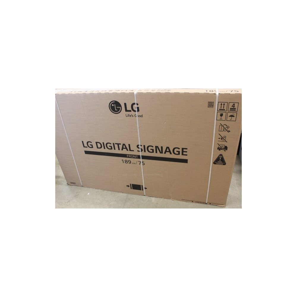 SALE OUT. LG 75UH5N-M 75 ADS/3840 x 2160/500cd/m2/8ms/HDMI DP RS-232C RJ45 USB | LG | 75UH5N-M | 75 " | Landscape/Portrait | 24/