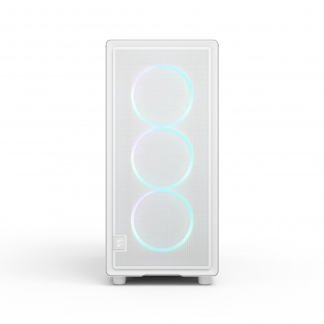Fractal Design Case | Epoch | White TG RGB Clear Tint | ATX | Power supply included No