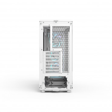 Fractal Design Case | Epoch | White TG RGB Clear Tint | ATX | Power supply included No