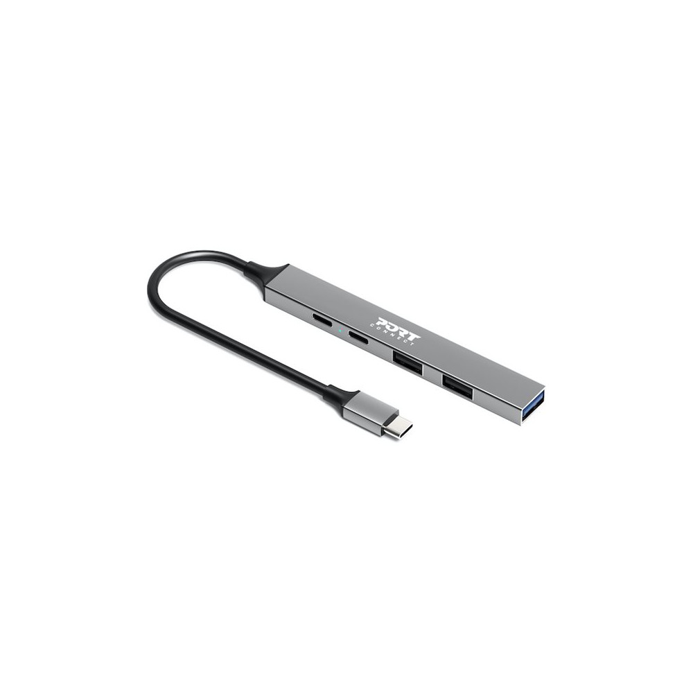 PORT CONNECT Hub USB 5 Ports 3A + 1C + PD 100W - for BtoC | PORT CONNECT