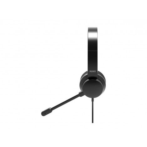PORT CONNECT Stereo Headset Wired USB Comfort | PORT CONNECT